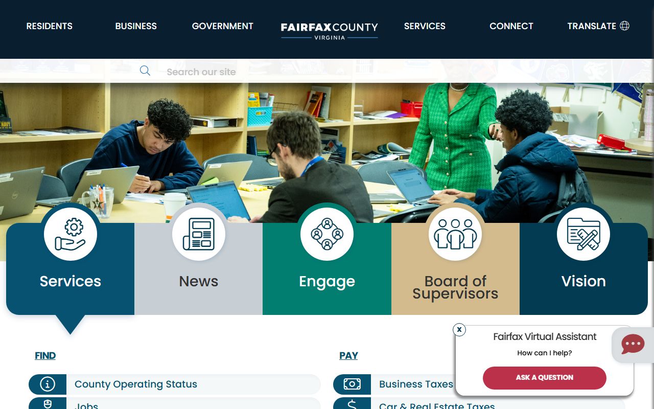 Fairfax County Property Tax Records - Official Government Website
