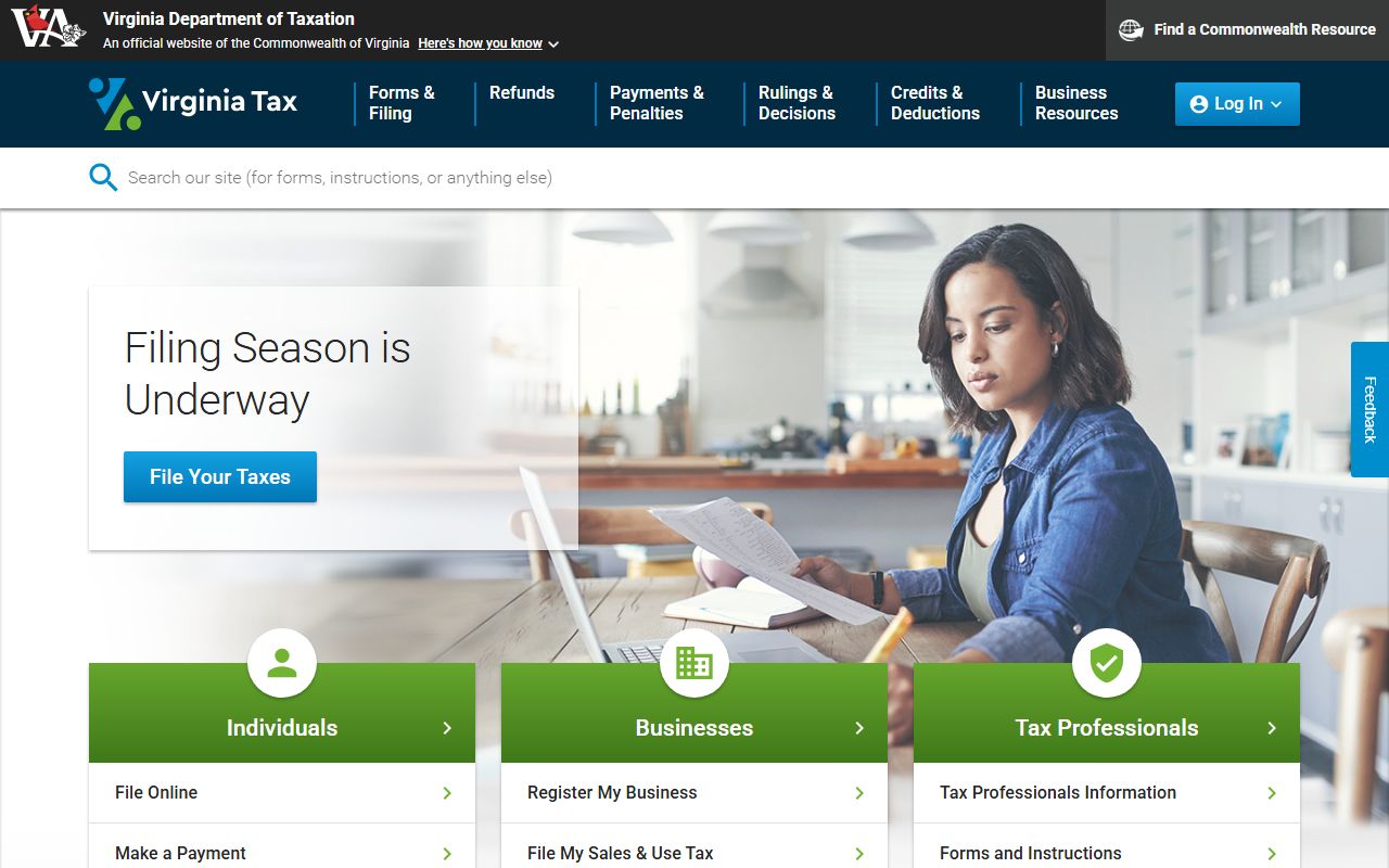 Virginia Department of Taxation - Virginia Property Tax Records